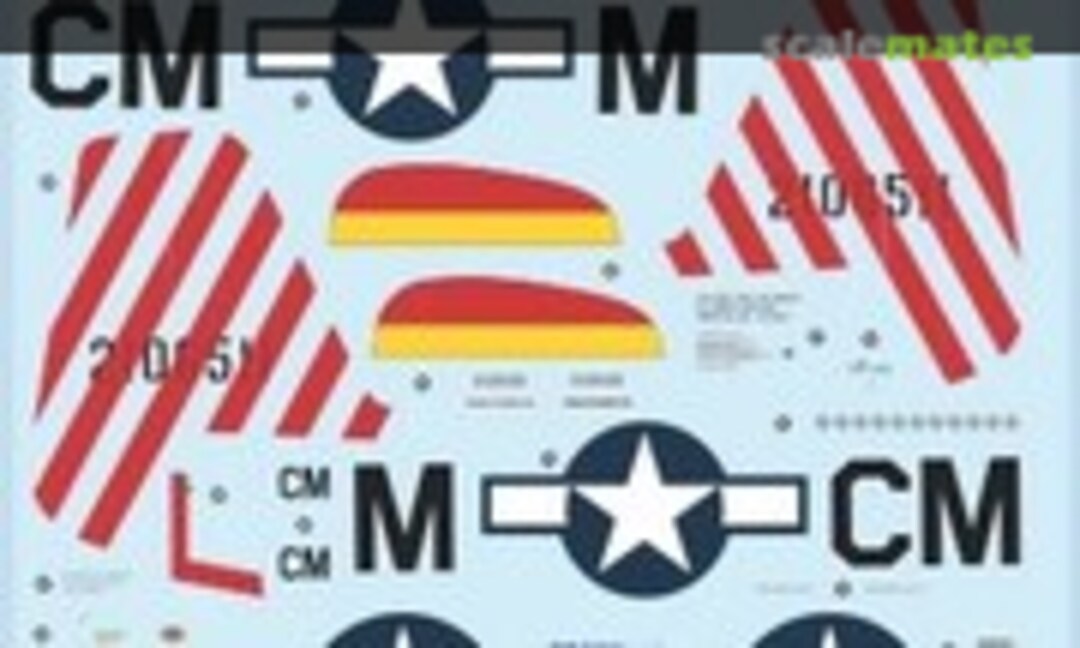 1:24 “Betty Jane” TP-51C (Draw Decal 24-P51-70) 24-P51-70