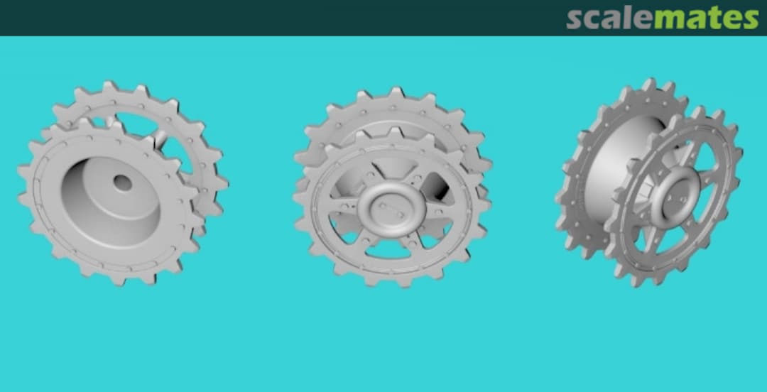 Boxart PzV Panther - initial drive sprocket - type 5 35170134 EMP3d