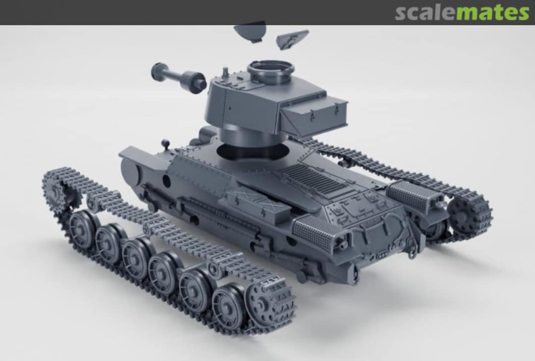 Boxart Medium Tank Type 97 Shinhoto Chi-Ha - 120mm Howitzer - open hatch 72011908 EMP3d Boxart Medium Tank Type 97 Shinhoto Chi-Ha - 120mm Howitzer - open hatch 72011908 EMP3d