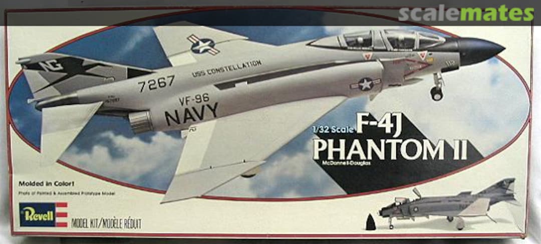 Boxart F-4J Phantom II McDonnell Douglas 4706 Revell Boxart F-4J Phantom II McDonnell Douglas 4706 Revell