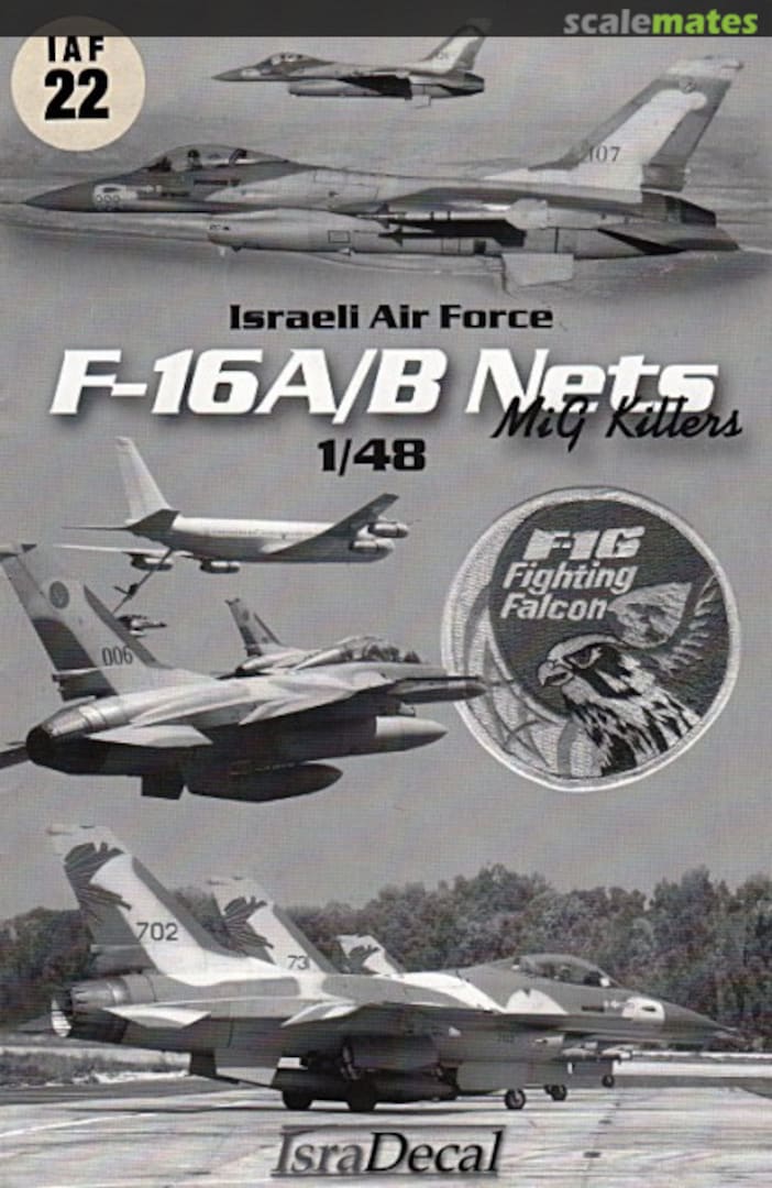 Boxart Israeli Air Force F-16A/B Nets MiG Killers IAF-22 IsraDecal Studio Boxart Israeli Air Force F-16A/B Nets MiG Killers IAF-22 IsraDecal Studio
