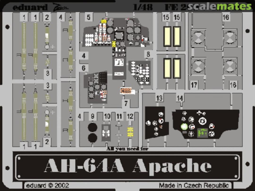Boxart AH-64A Apache 49209 Eduard Boxart AH-64A Apache 49209 Eduard