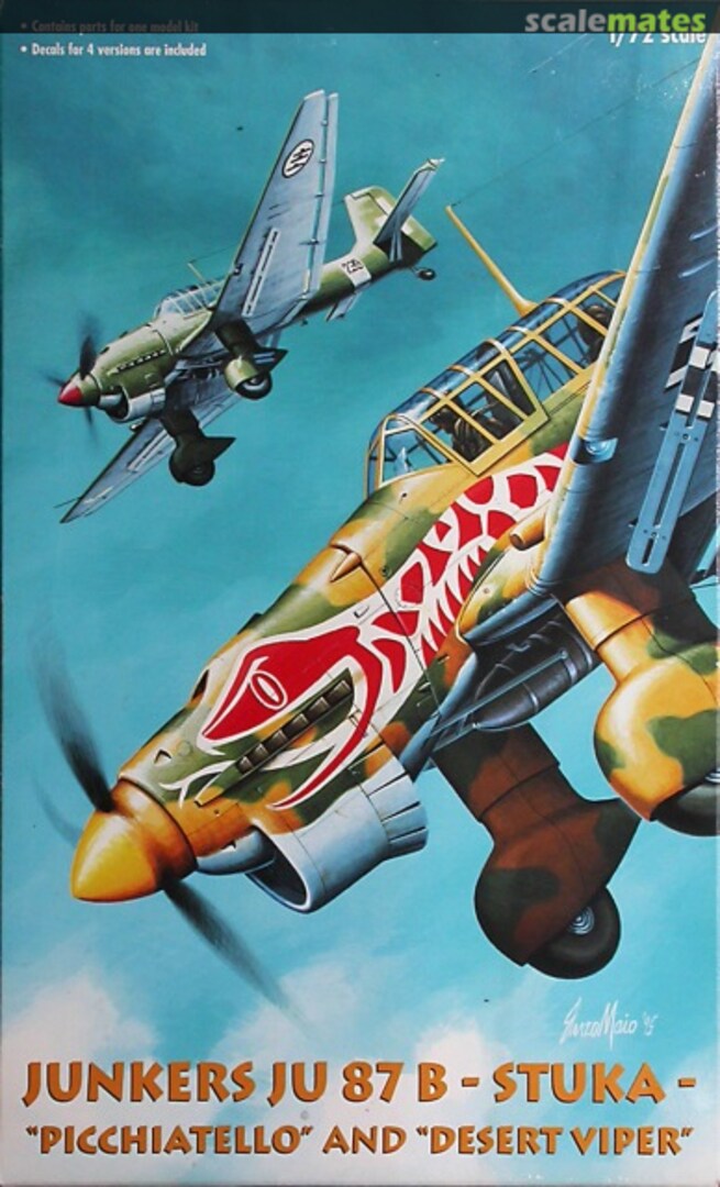 Boxart Junkers Ju 87 B - Stuka - 72101 Astrokit Boxart Junkers Ju 87 B - Stuka - 72101 Astrokit