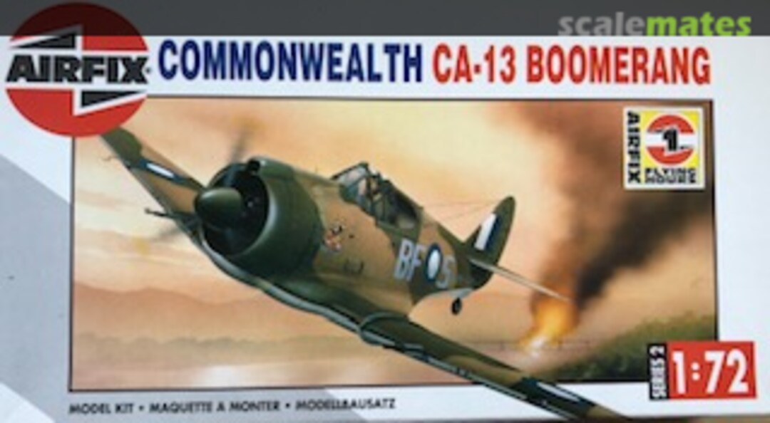 Boxart Commonwealth CA-13 Boomerang 02099 Airfix Boxart Commonwealth CA-13 Boomerang 02099 Airfix