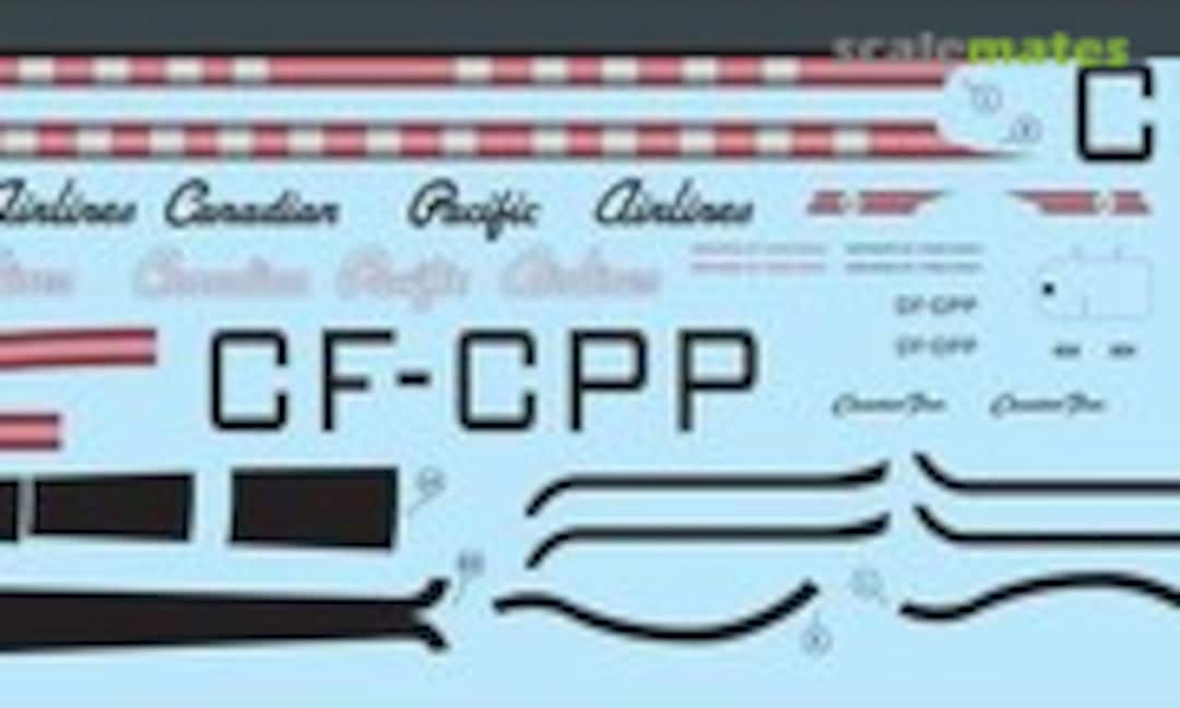 1:144 DC-4M Canadian Pacific (Vintage Flyer Decals VFD144-004) VFD144-004