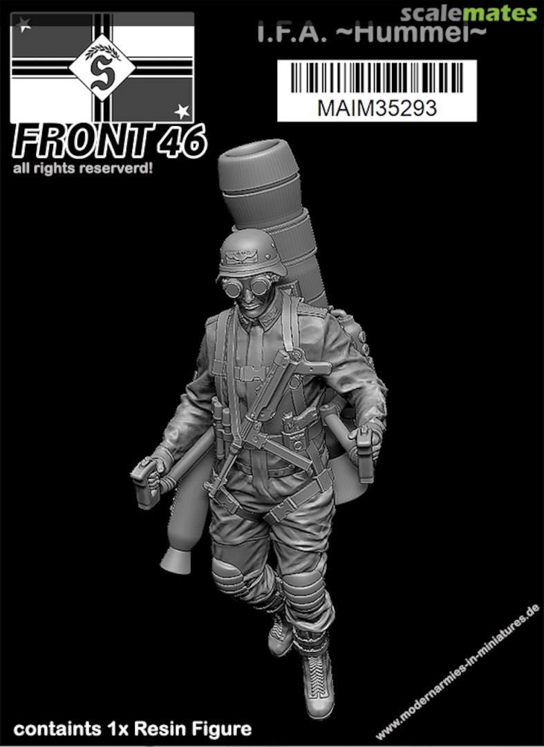 Boxart I.F.A. ~Hummel~ (Infanterie Flug-Aufklärer) -Schwabenland Army- MAIM35293 MAiM Boxart I.F.A. ~Hummel~ (Infanterie Flug-Aufklärer) -Schwabenland Army- MAIM35293 MAiM