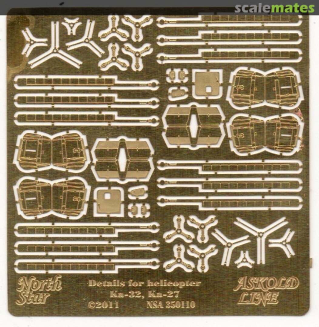 Boxart Ka-27/Ka-32 Helix Helicopter detail Set NSA350110 North Star Boxart Ka-27/Ka-32 Helix Helicopter detail Set NSA350110 North Star