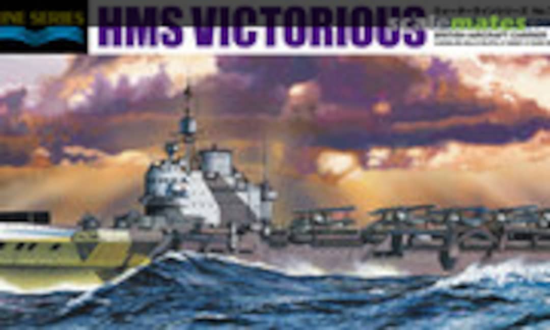 1:700 British Aircraft Carrier HMS Victorious (Aoshima 051061) 051061
