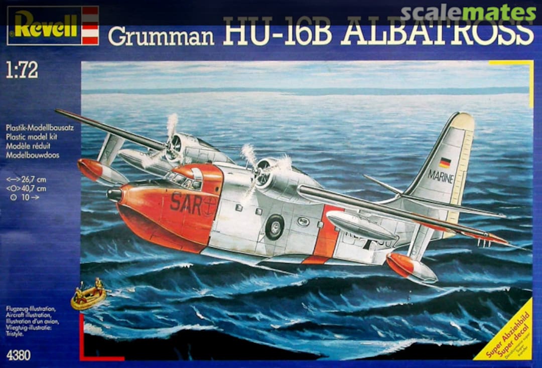Boxart Grumman HU-16B Albatross 4380 Revell Boxart Grumman HU-16B Albatross 4380 Revell