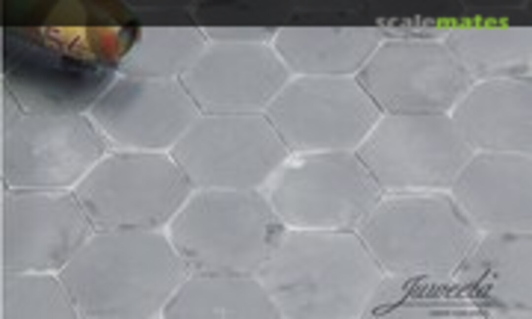 1:72 Airfield Concrete Plates Hexa (Juweela 27181) 27181