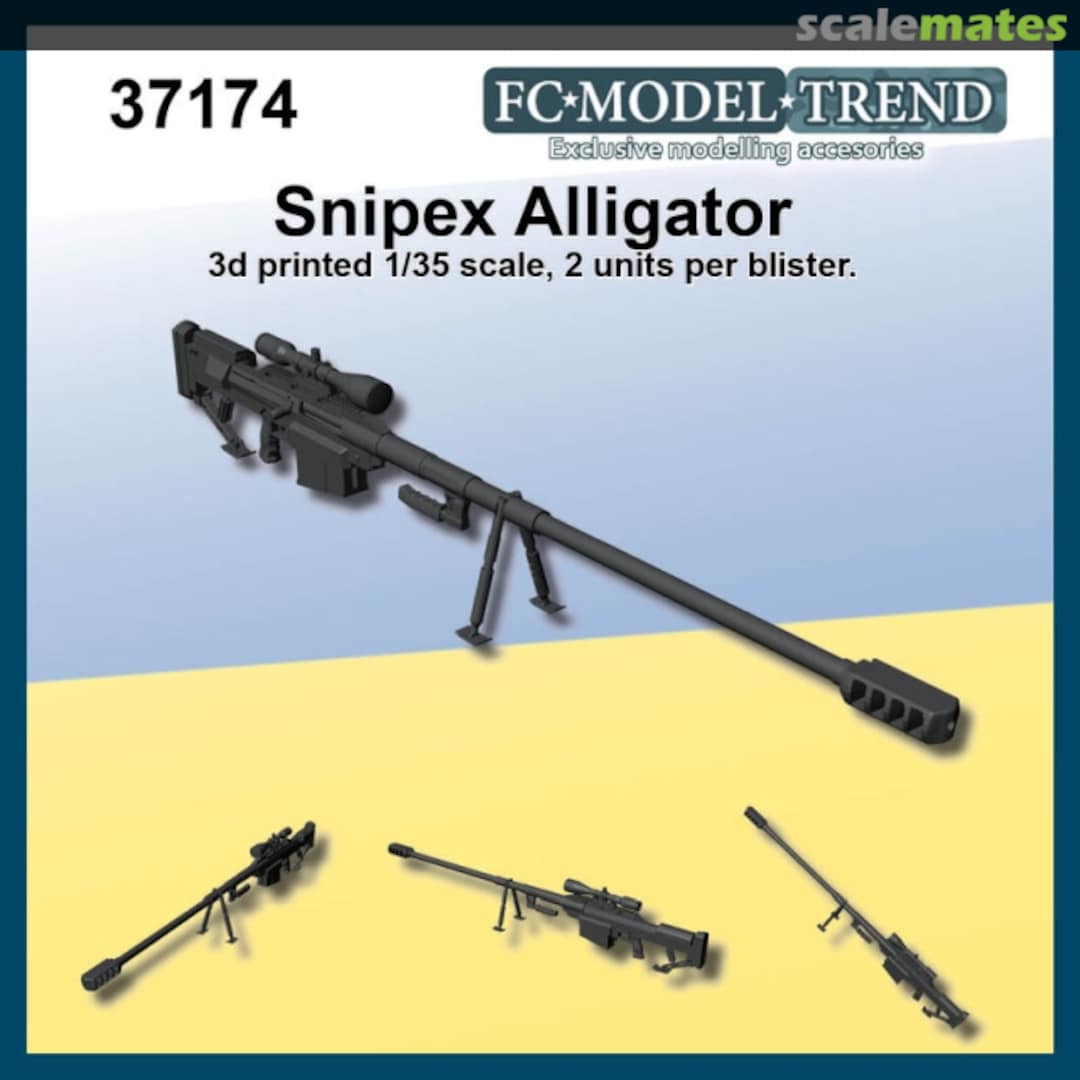 Boxart Snipex alligator 37174 FC Model Trend Boxart Snipex alligator 37174 FC Model Trend