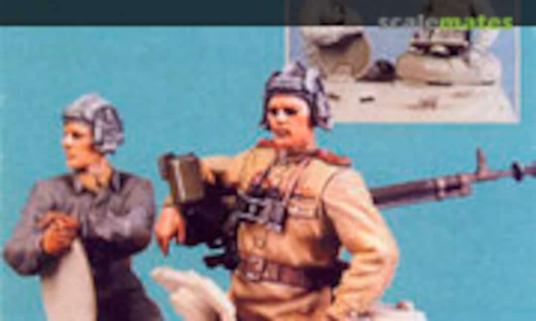 1:35 JS-2 Crew & MG, Summer 1944-45(2 Figures) (Tank T35099) T35099