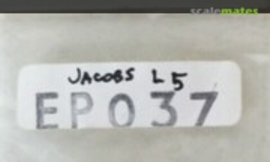 1:72 Jacobs L5 Shakey Jake & 2 Blade Prop (Aeroclub E037) E037