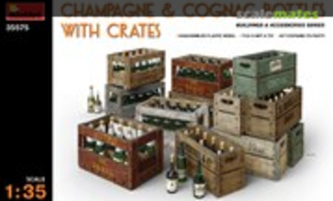 1:35 Champagne & Cognac Bottles (MiniArt 35575) 35575