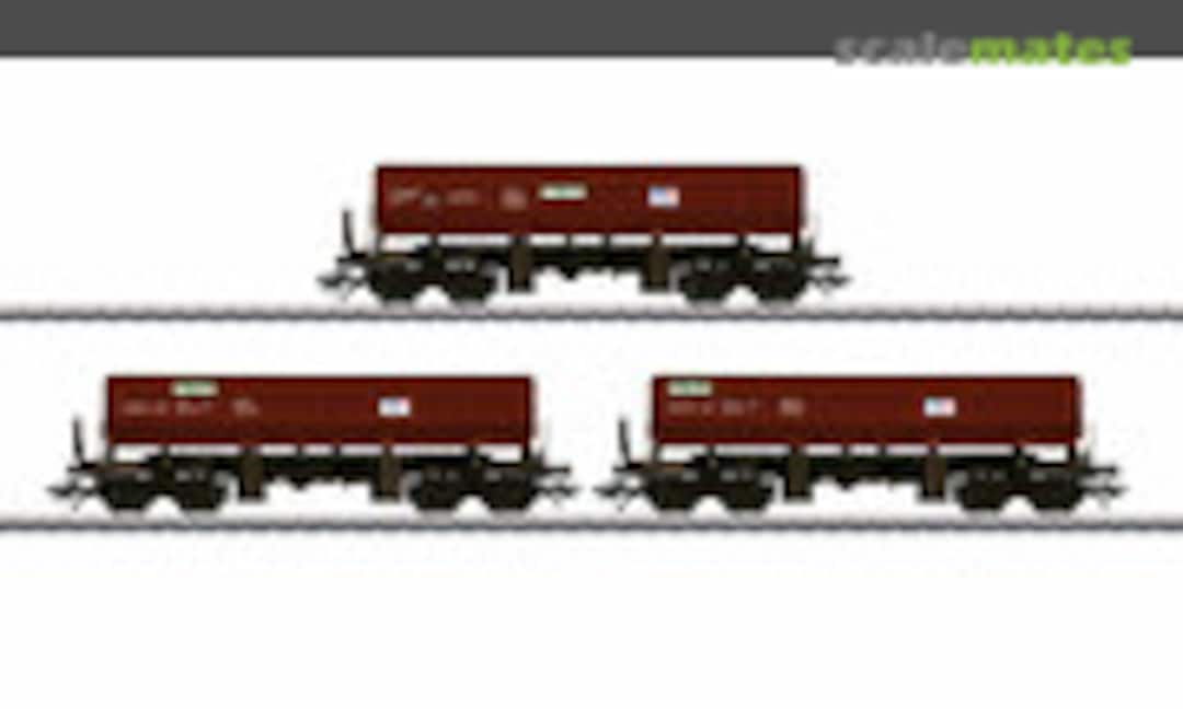 3pc freight Tipping car set type Fas 680 (Märklin 48456)
