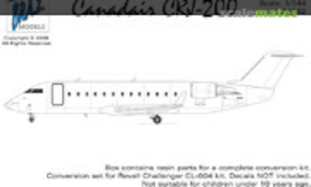 1:144 Canadair CRJ-200 (Bra.Z Models BZ4067) BZ4067