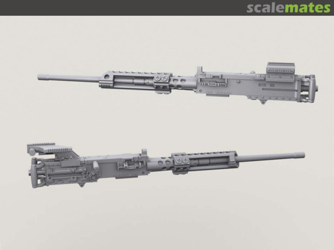 Boxart M2 HMG Body w/Surefire & Sight Mounts Replacement Set LF3D041 Legend Productions