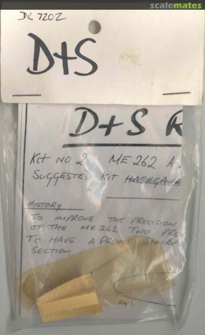 Boxart Me 262 Bomber Nose C.2 D+S RESIN Boxart Me 262 Bomber Nose C.2 D+S RESIN