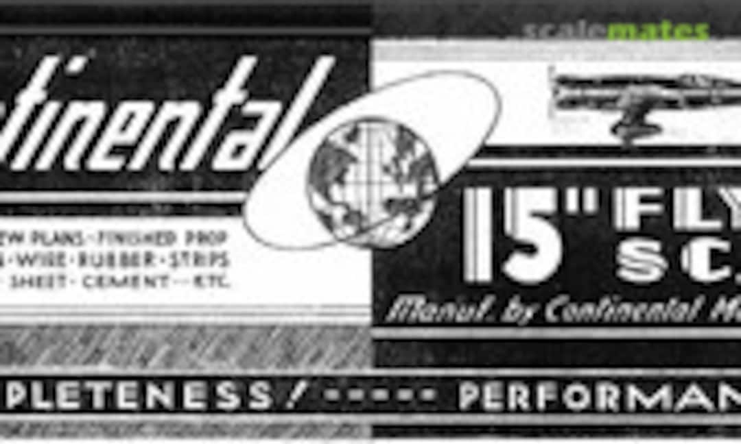 1:16 Brown Racer (Continental Model Airplane Co. X14) X14