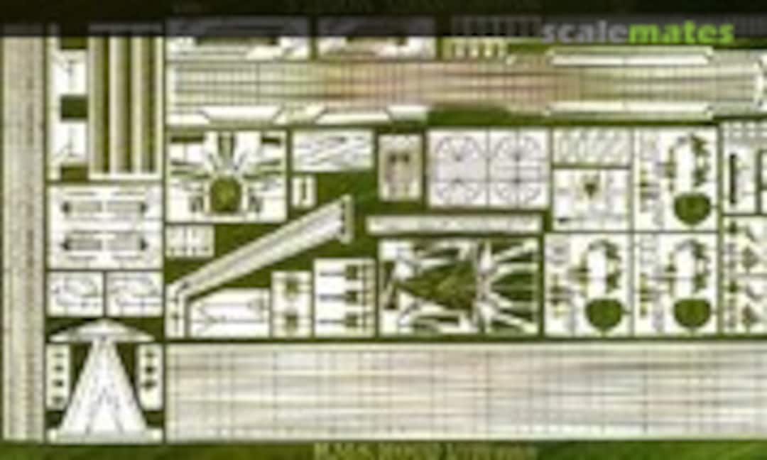 1:700 Photo-Etched Parts for HMS Hood (Pit-Road PE722) PE722