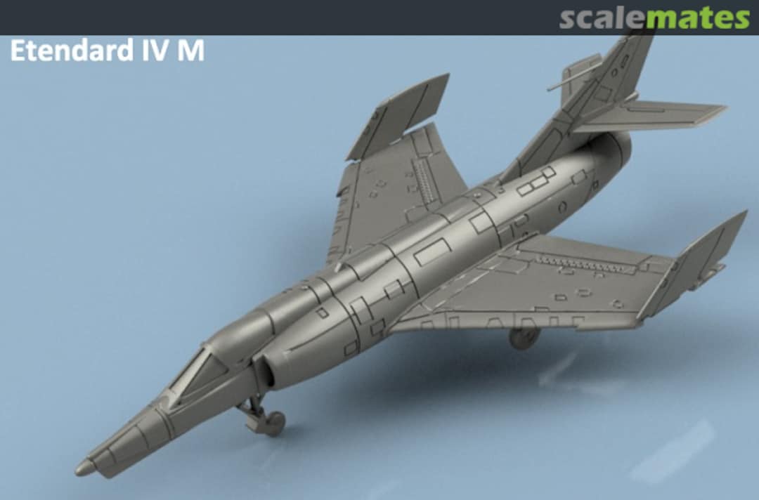 Boxart Etendard IV M - folded wings w/ armament 3D 350 111 L'Arsenal Boxart Etendard IV M - folded wings w/ armament 3D 350 111 L'Arsenal