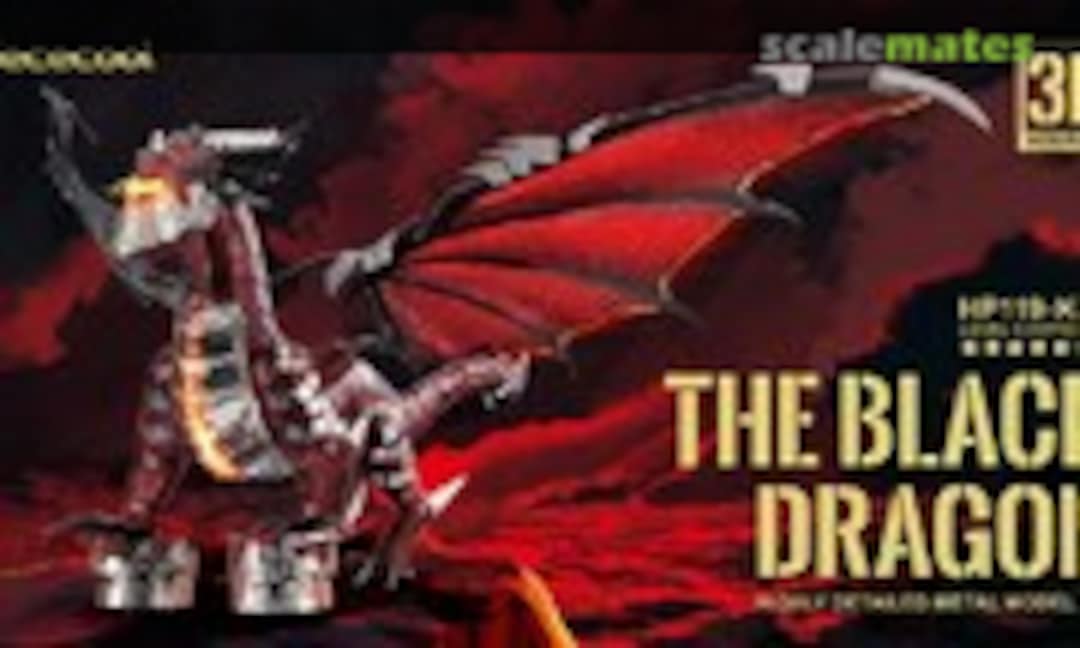 No The Black Dragon (Piececool HP119-KRS)