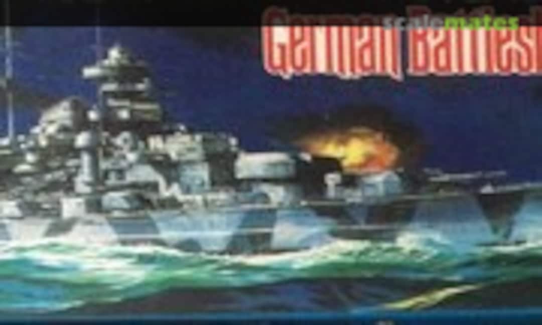 1:600 German Battleship Bismarck (Aurora 715)