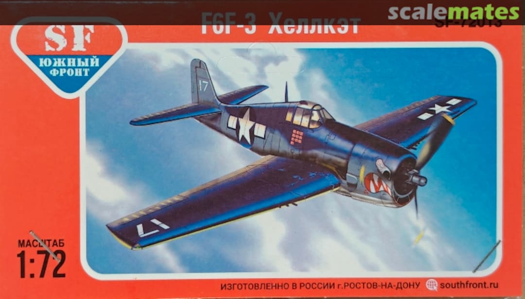 Boxart F6F-3 "Хеллкет" SF-72013 South Front Boxart F6F-3 "Хеллкет" SF-72013 South Front