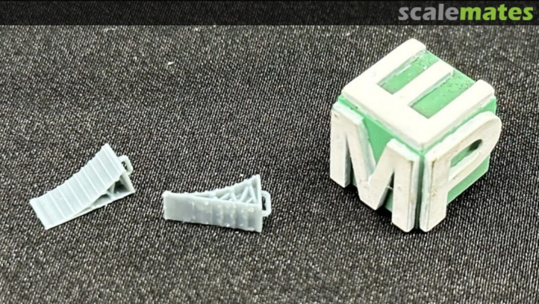 Boxart Wheel chocks (trucks) - type 1 35180301 EMP3d Boxart Wheel chocks (trucks) - type 1 35180301 EMP3d