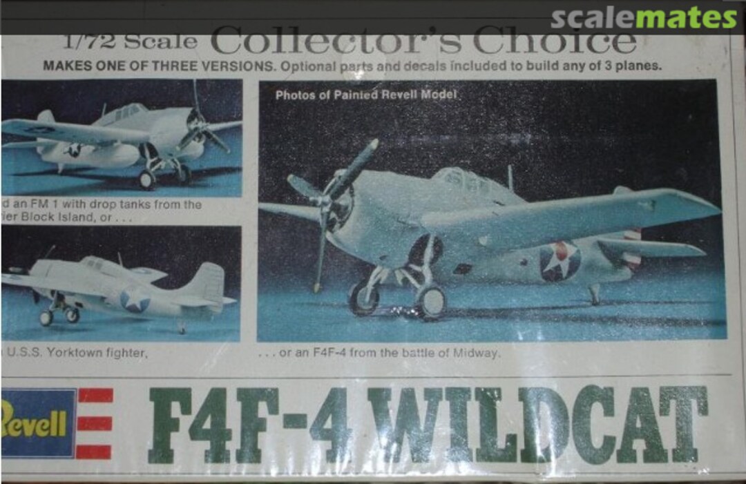 Boxart F4F-4 Wildcat H-73 Revell Boxart F4F-4 Wildcat H-73 Revell