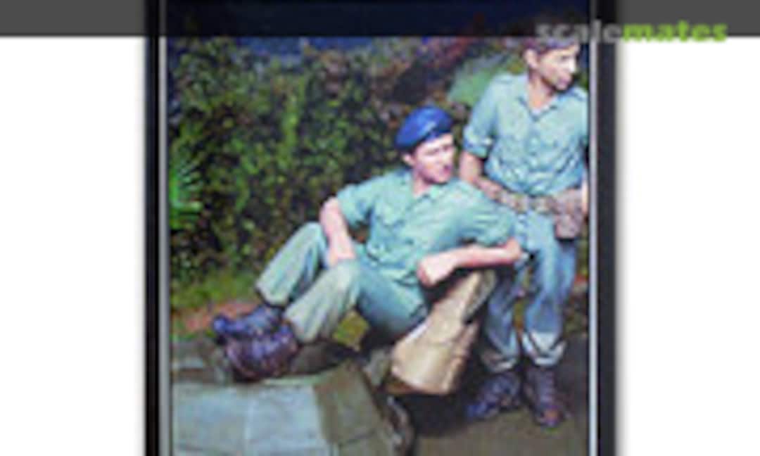 1:35 Australian APC Commander w/ Flak jacket on T50 hatch (Callsign Models CS35001) CS35001