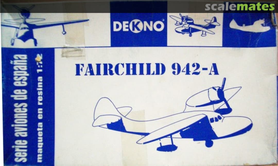 Boxart Fairchild 942-A E-0300 Dekno Models