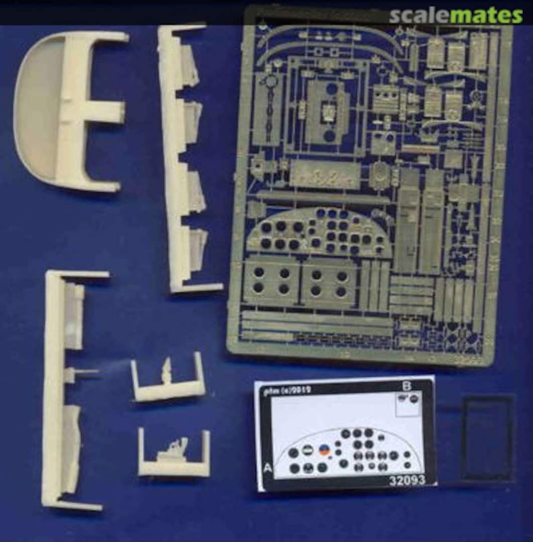 Boxart B-25J Mitchell "Strafer" Cockpit detailing set 32093 Profimodeller Boxart B-25J Mitchell "Strafer" Cockpit detailing set 32093 Profimodeller