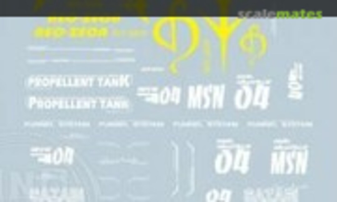 1:144 Decals for HG Sazabi Gundam (Easy Decal 1799) 1799