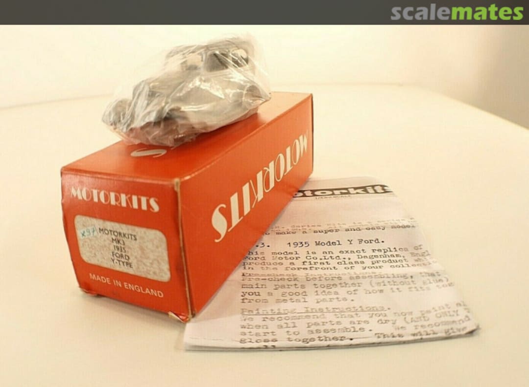 Boxart Ford Y-Type MK03 Motorkits Boxart Ford Y-Type MK03 Motorkits