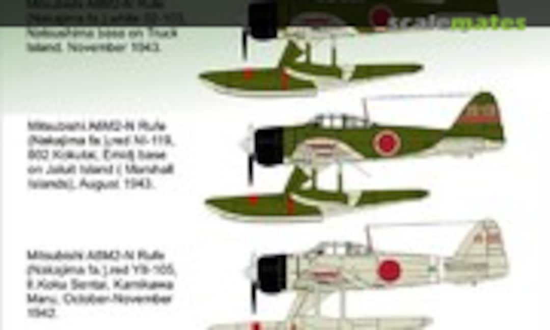 1:72 Mitsubishi A6M2-N Rufe over the Solomon Islands, Part 6 (H-Models Decals HMD72079) HMD72079