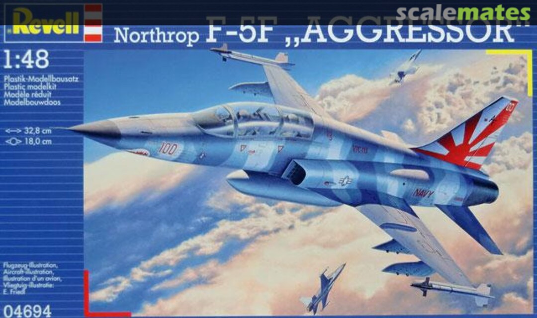 Boxart Northrop F-5F "Aggressor" 04694 Revell Boxart Northrop F-5F "Aggressor" 04694 Revell