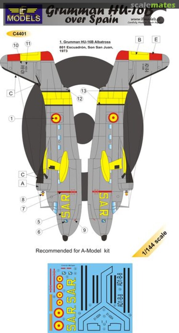 Boxart Grumman Hu-16B C4401 LF Models