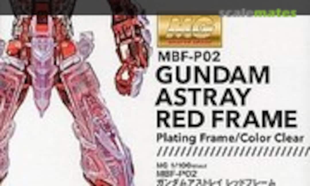 1:100 MBF-P02 Gundam Astray Red Frame Plating Frame / Color Clear (Bandai 0201867)