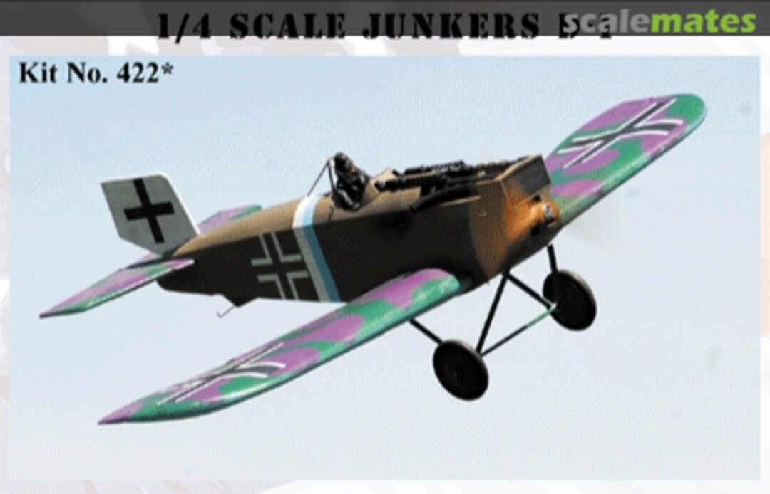 Boxart Junkers D-1 422 Balsa USA