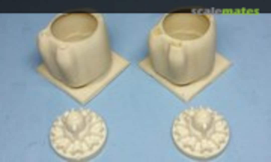 1:48 B-26 Martin Marauder Resin Corrected Replacement Cowls w/engines (109ace )