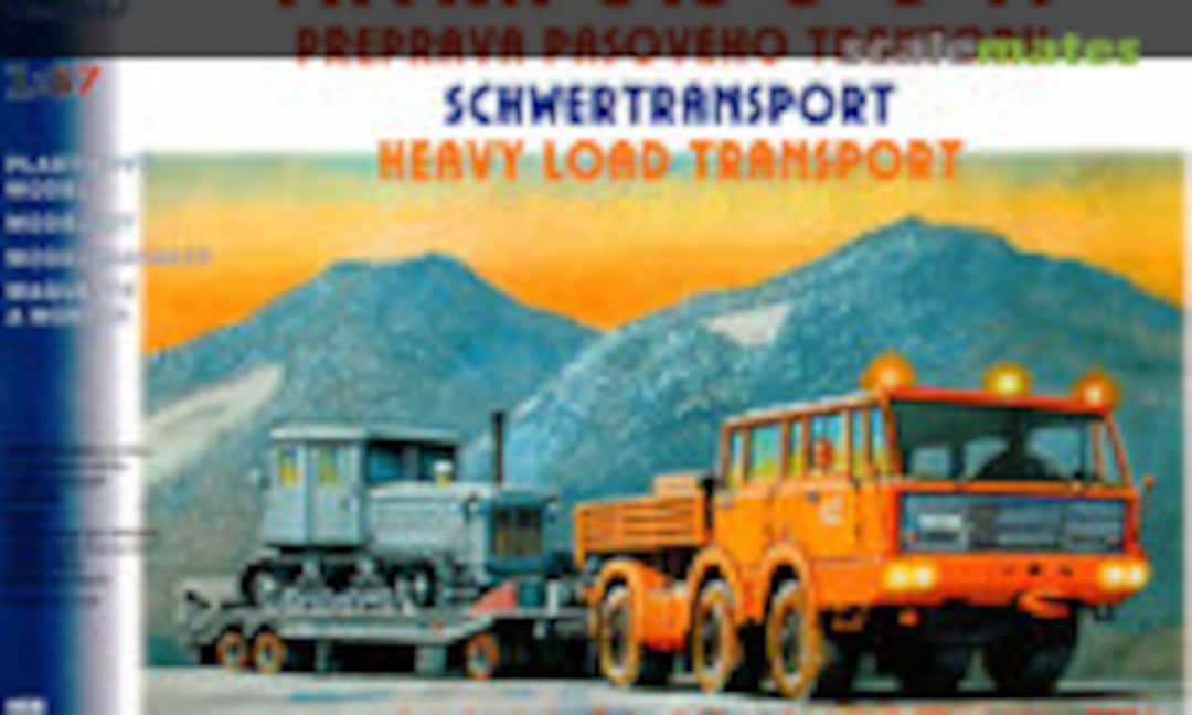 1:87 Tatra 813 6x6 TP přeprava pásového traktoru (SDV Model 458) 458