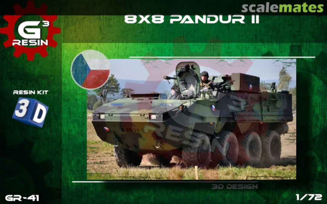 Boxart 8x8 Pandur II GR-41 G3 Resin Boxart 8x8 Pandur II GR-41 G3 Resin