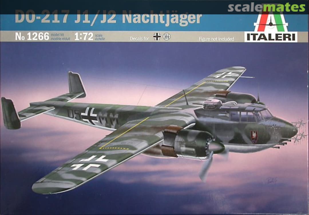 Boxart Do-217 J1/J2 Nachtjäger 1266 Italeri Boxart Do-217 J1/J2 Nachtjäger 1266 Italeri