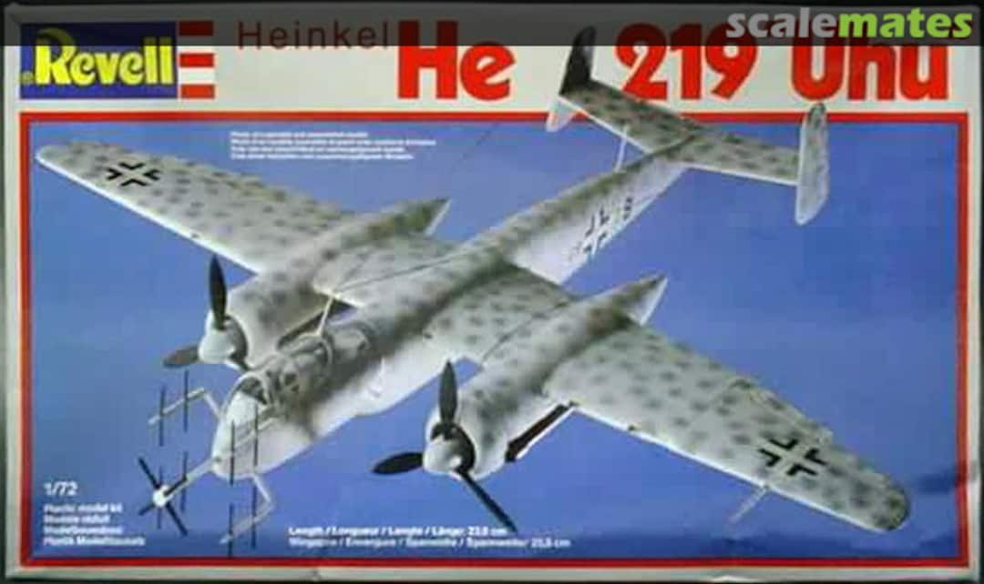 Boxart Heinkel He 219 "Uhu" 4127 Revell Boxart Heinkel He 219 "Uhu" 4127 Revell