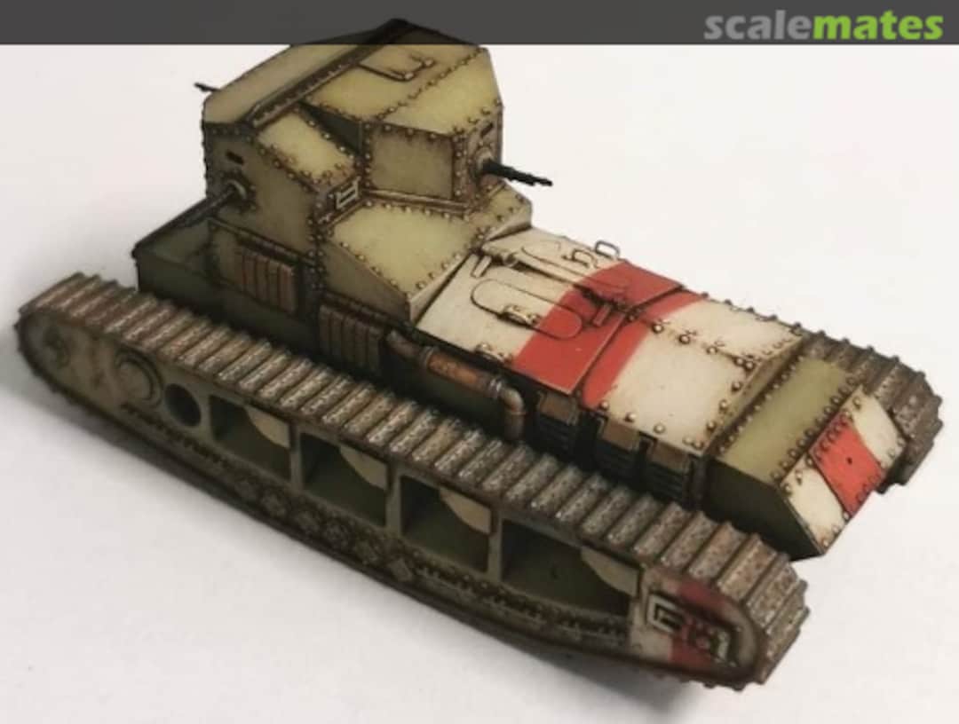 Boxart British Army WW.I Mark A Whippet (3D Printed Kit) FA003 ToRo Model Boxart British Army WW.I Mark A Whippet (3D Printed Kit) FA003 ToRo Model