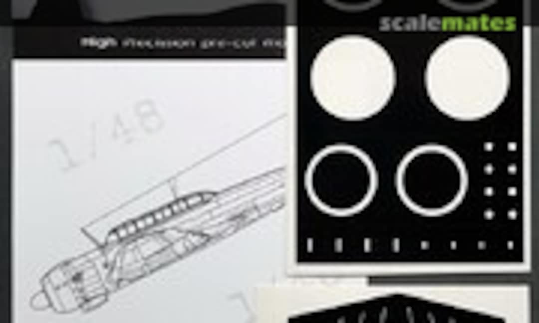 1:48 B6N Tenzan Nat. ins. Masks (DEAD Design Models VM48133) VM48133
