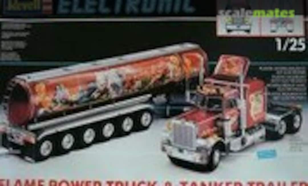 1:25 Flame Power Truck & Tank Trailer (Revell 8032) 8032