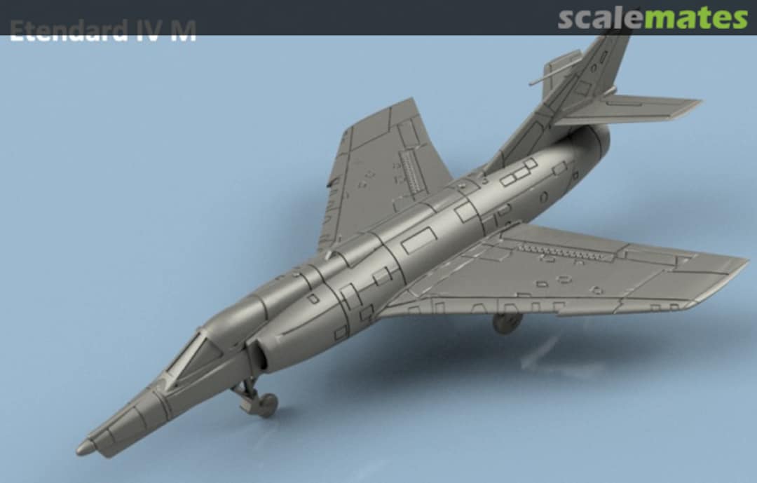 Boxart Etendard IV M - unfolded wings w/ armament 3D 350 112 L'Arsenal Boxart Etendard IV M - unfolded wings w/ armament 3D 350 112 L'Arsenal