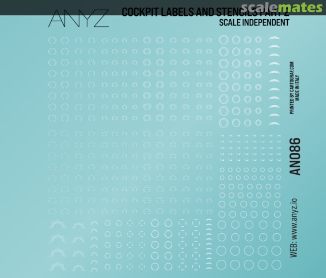 Boxart Cockpit Labels and Stencils Part 2 AN086 ANYZ Boxart Cockpit Labels and Stencils Part 2 AN086 ANYZ